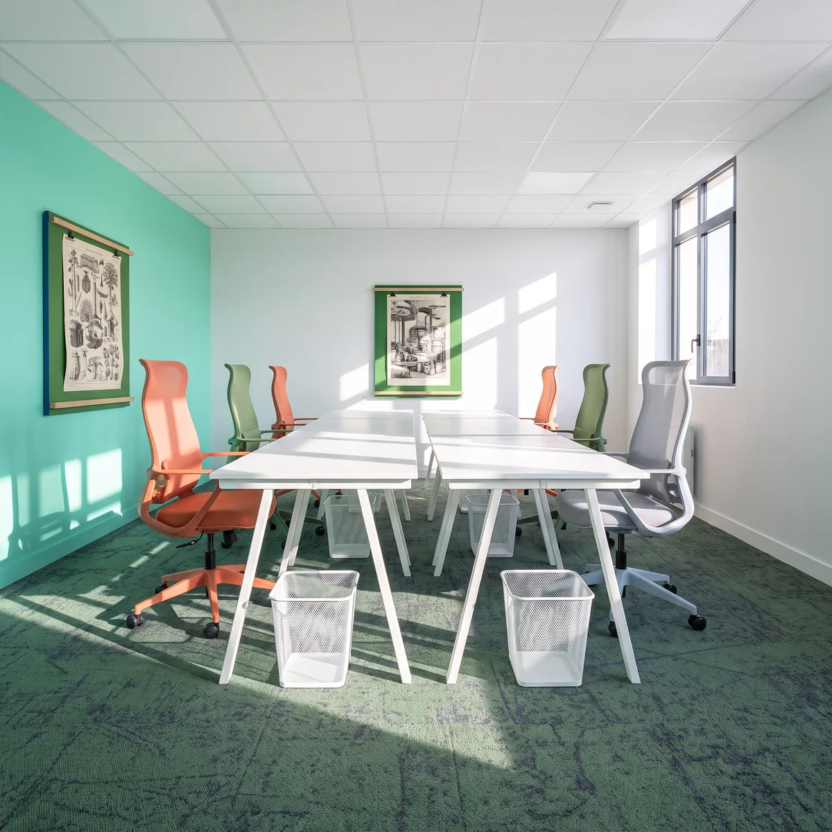 Bureau privatif 6 postes WIDE Andrézieux-Bouthéon, photo non contractuelle