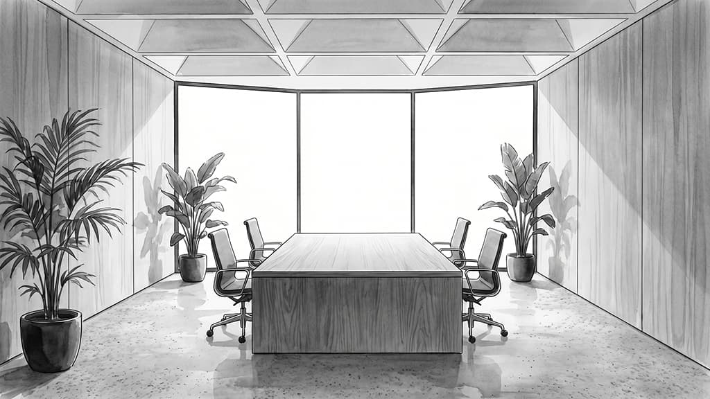 Bureau privatif 4 personnes dans un espace de travail professionnel