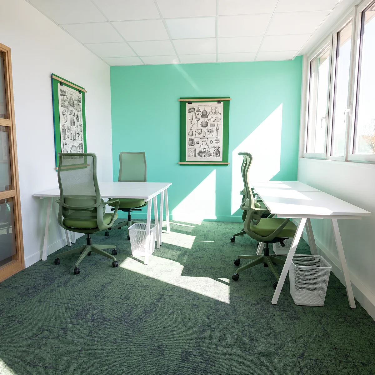 Bureau privatif 4 postes WIDE Andrézieux-Bouthéon, photo non contractuelle
