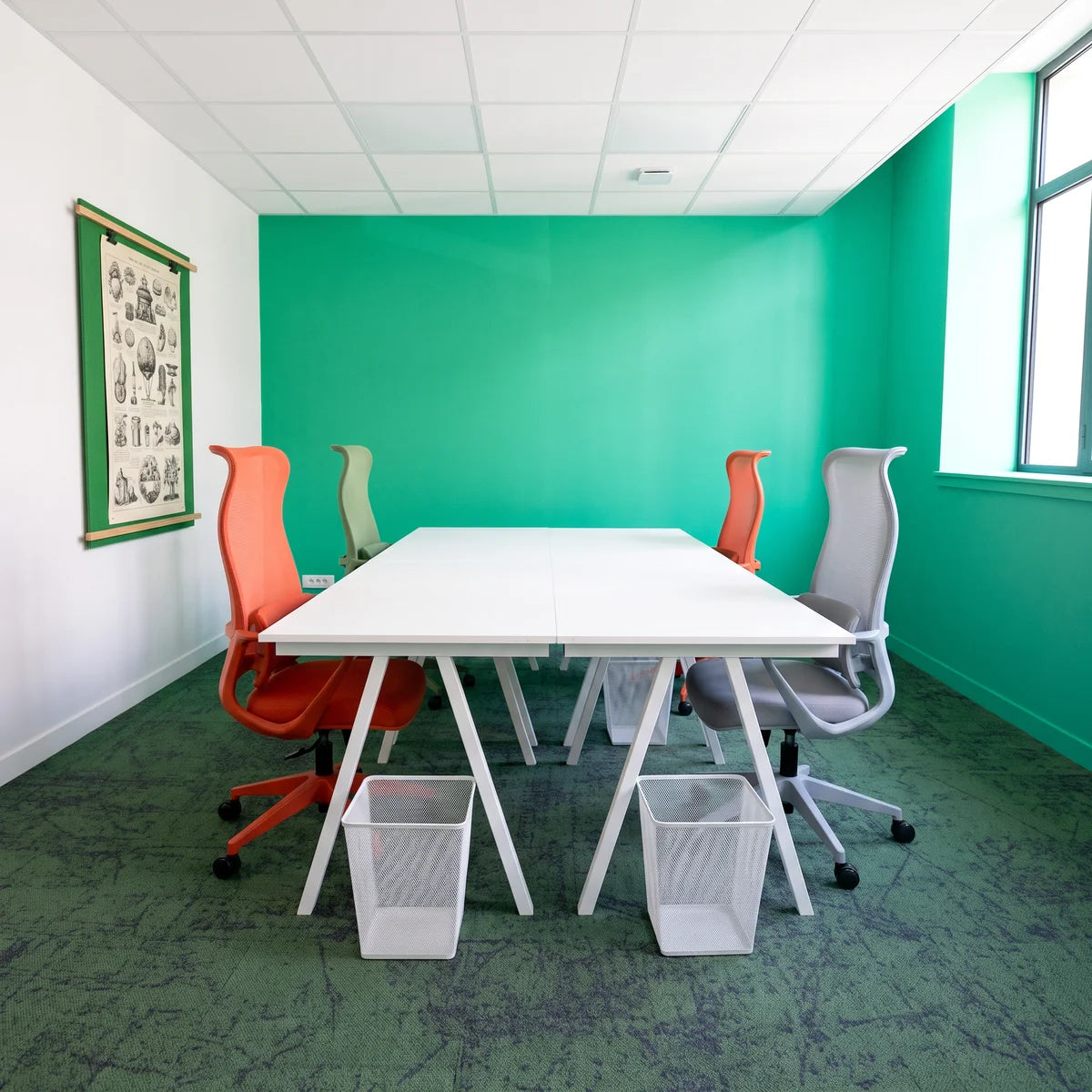 Bureau privatif 4 postes WIDE Andrézieux-Bouthéon, photo non contractuelle