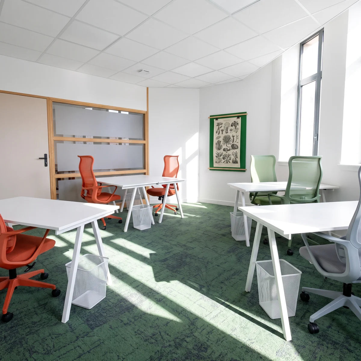 Bureau privatif 6 postes WIDE Andrézieux-Bouthéon, photo non contractuelle
