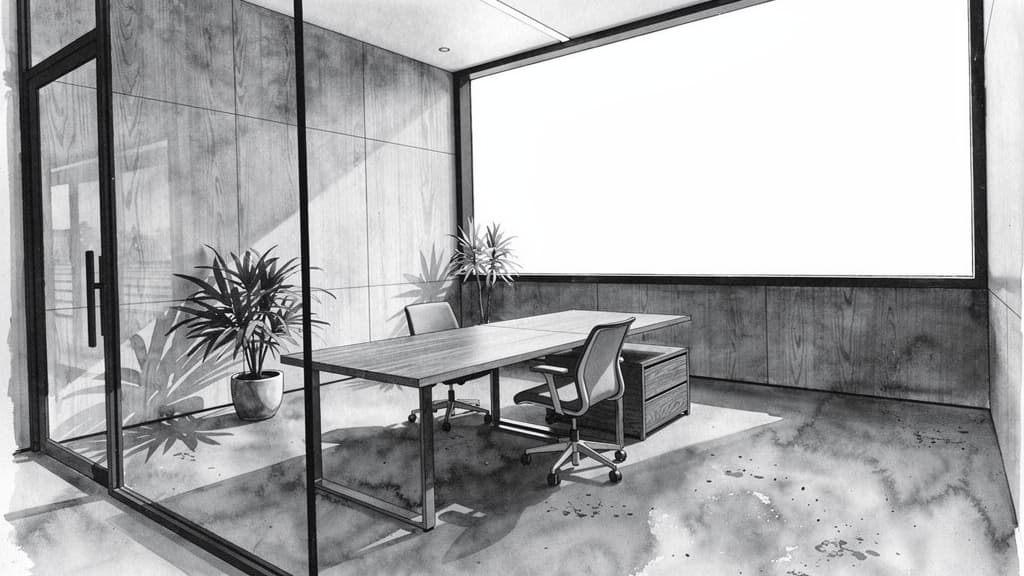 Salle de réunion 2 personnes pour rendez-vous et échanges professionnels